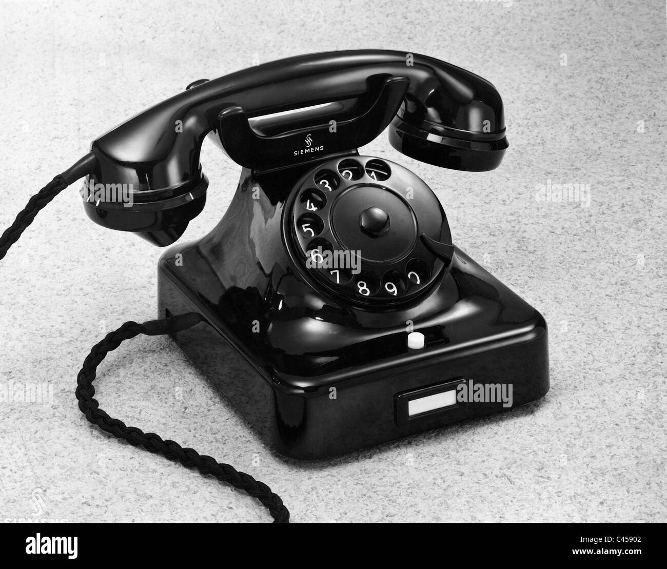 Telefon von Siemens und Halske, 1940 Stockfoto