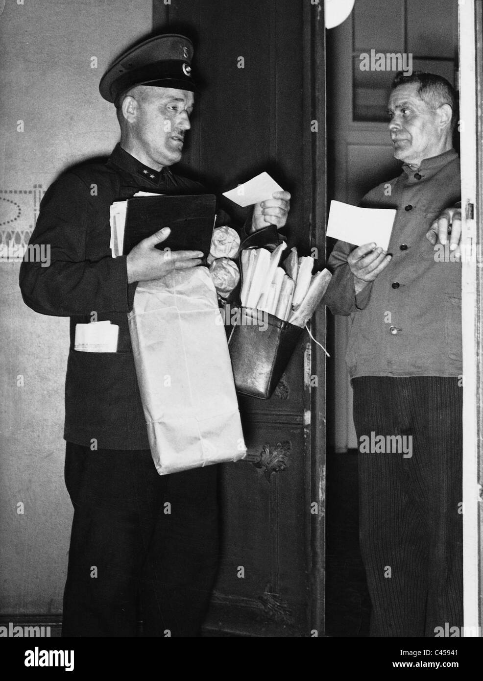 Mailman, 1936 Stockfoto