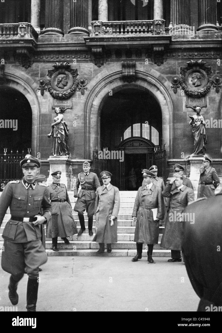 Adolf Hitler in Frankreich / Paris Stockfoto