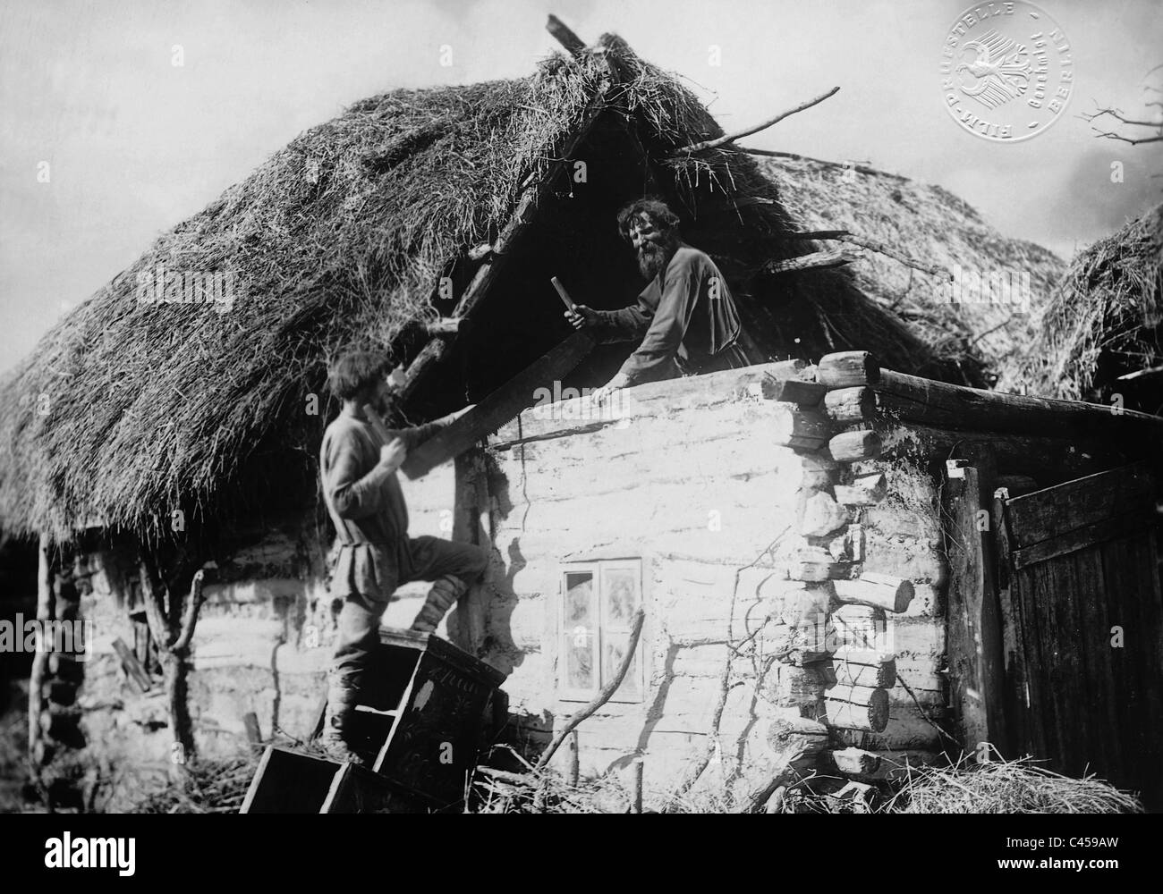 Szene aus dem Film "Sterben Generallinie", 1929 Stockfoto