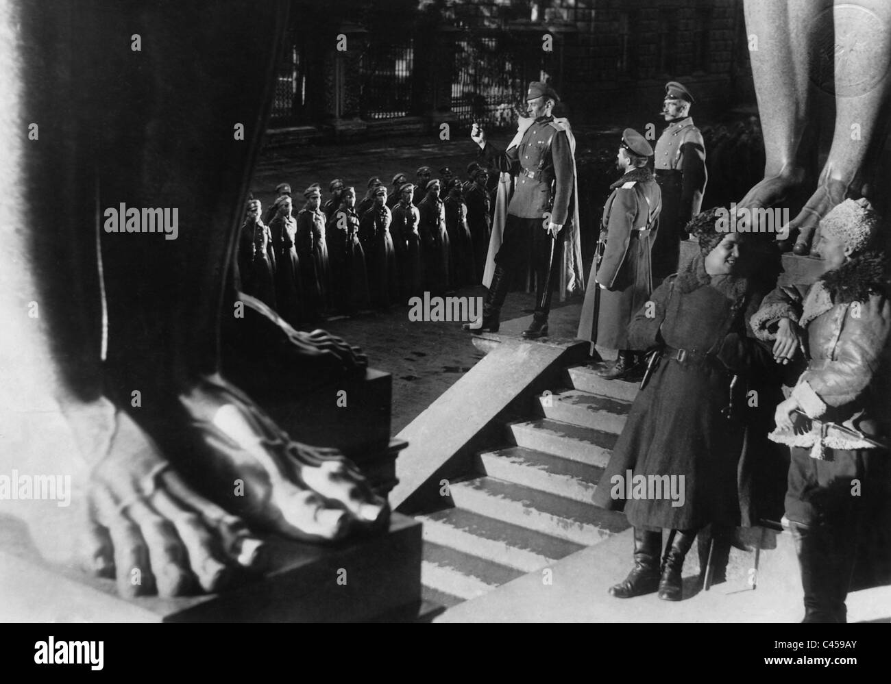 Szene von "Oktober / zehn Tage, die die Welt erschütterten", 1927 Stockfoto