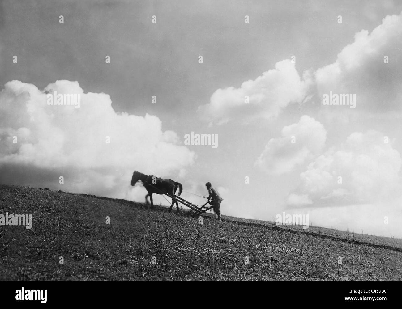 Szene des Films "Sterben Generallinie", 1929 Stockfoto