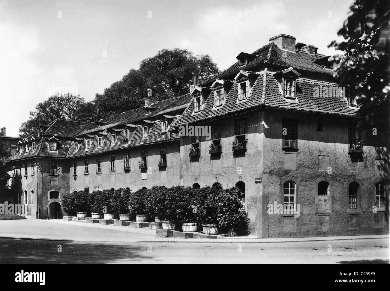 Haus der Charlotte von Stein in Weimar. Stockfoto
