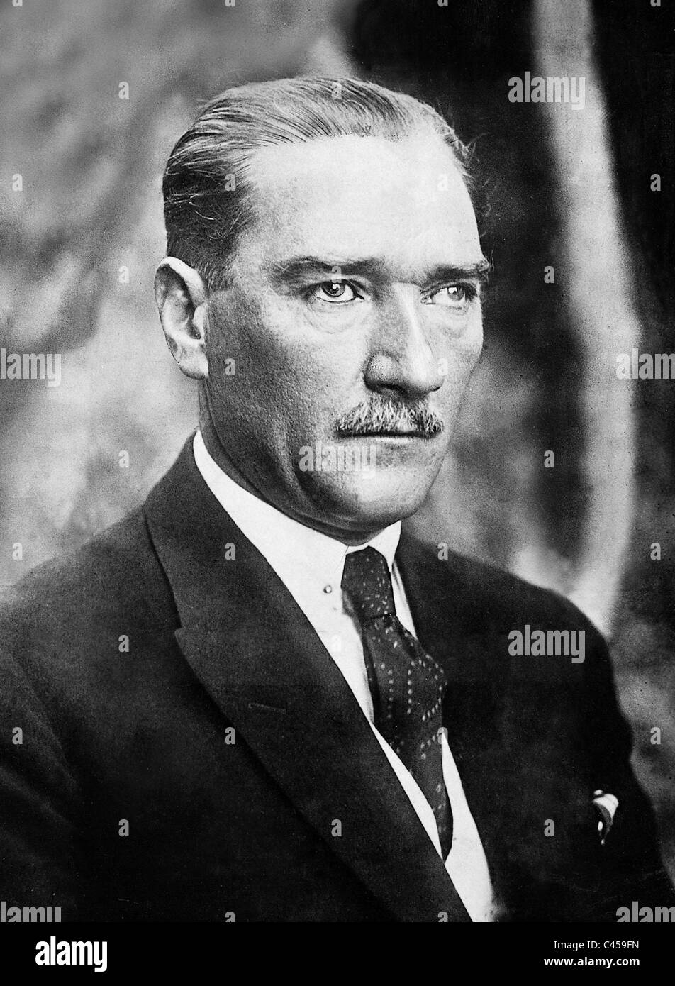 Mustafa Kemal Atatürk, 1928 Stockfoto