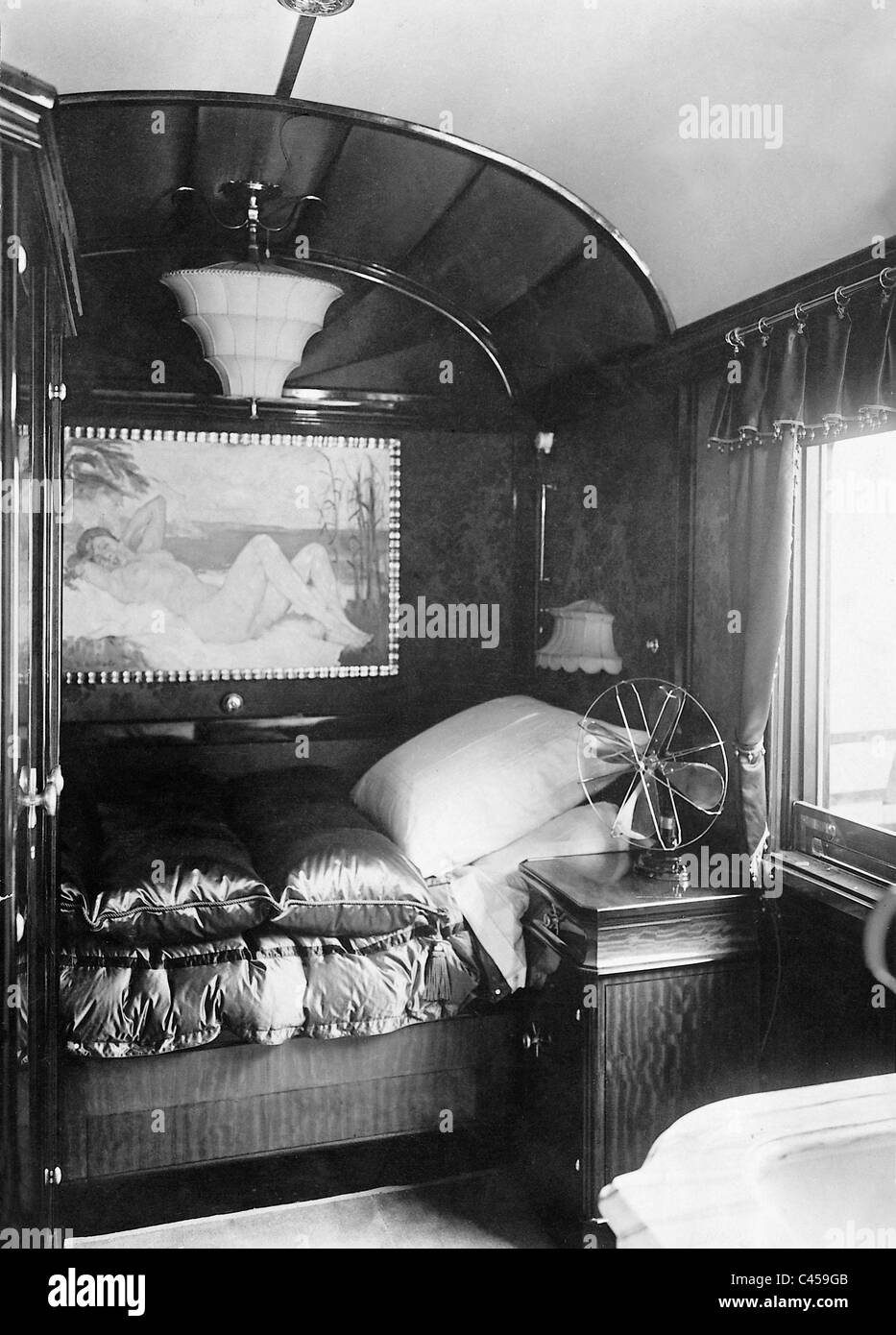 Salon-Wagen von Mustafa Kemal Atatürk Stockfoto