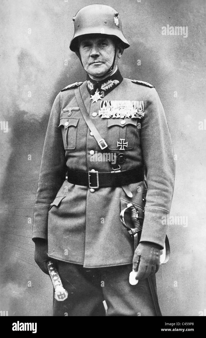 Werner von Blomberg, 1936 Stockfoto