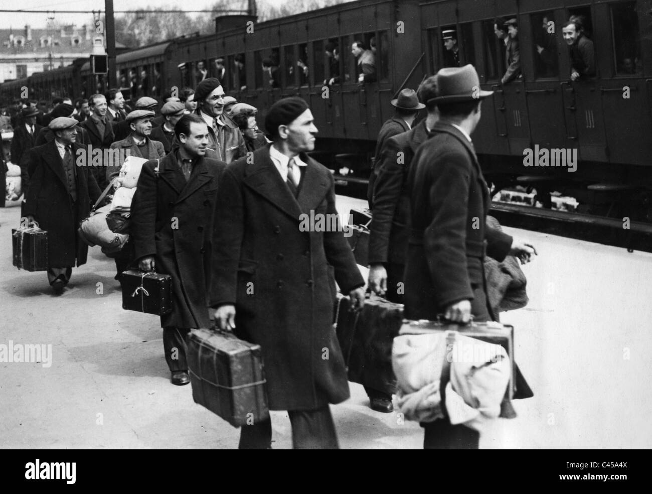 Verfolgung der Juden in Paris, 1941 Stockfoto