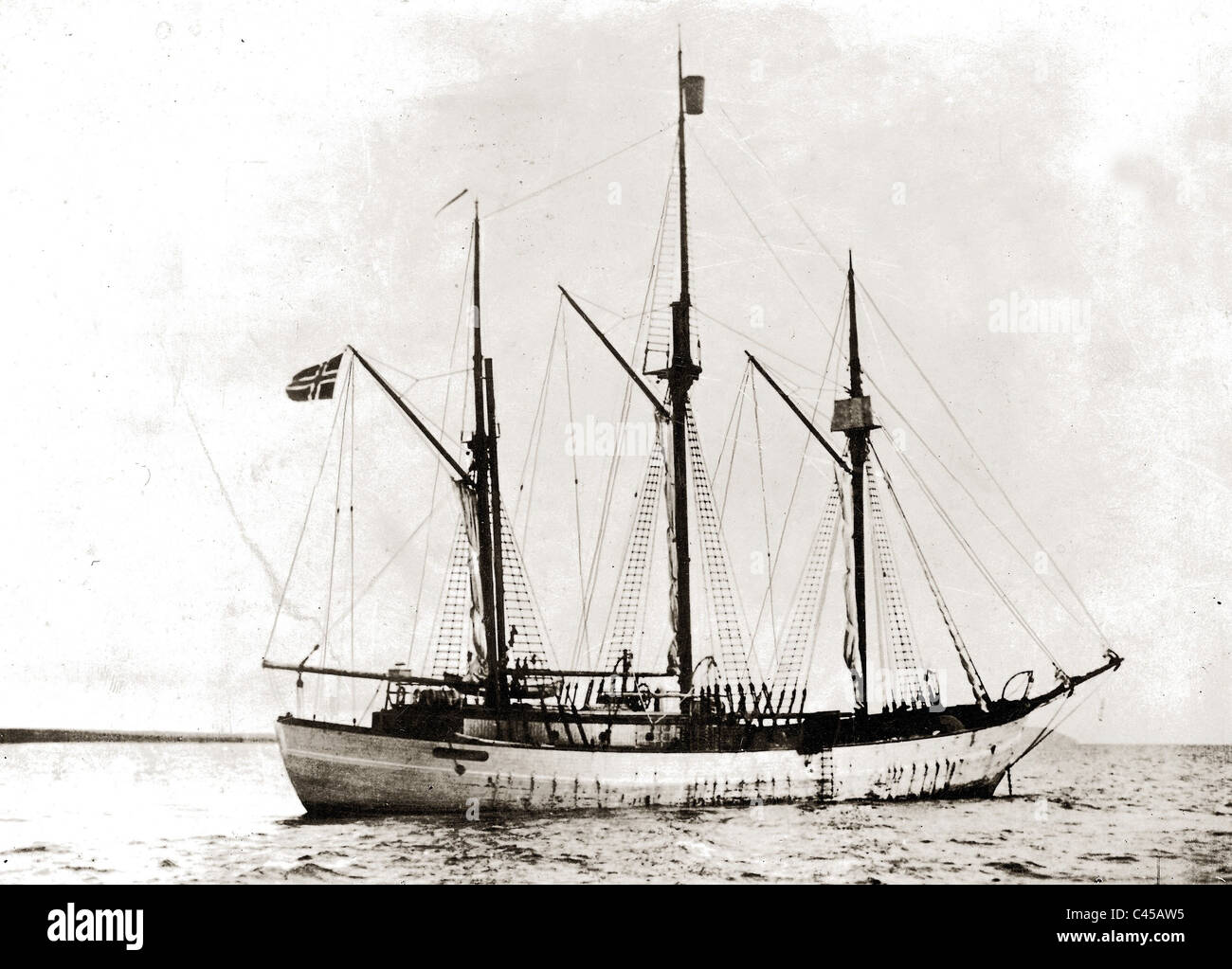 Expeditionsschiff "Maude" Amundsen Stockfoto