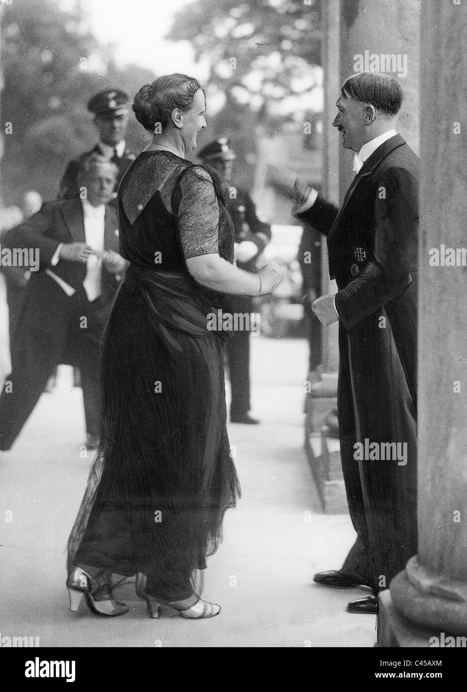 Adolf Hitler und Winifred Wagner, 1937 Stockfoto