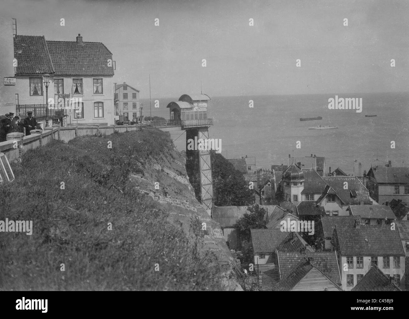 Helgoland, 1910 Stockfoto