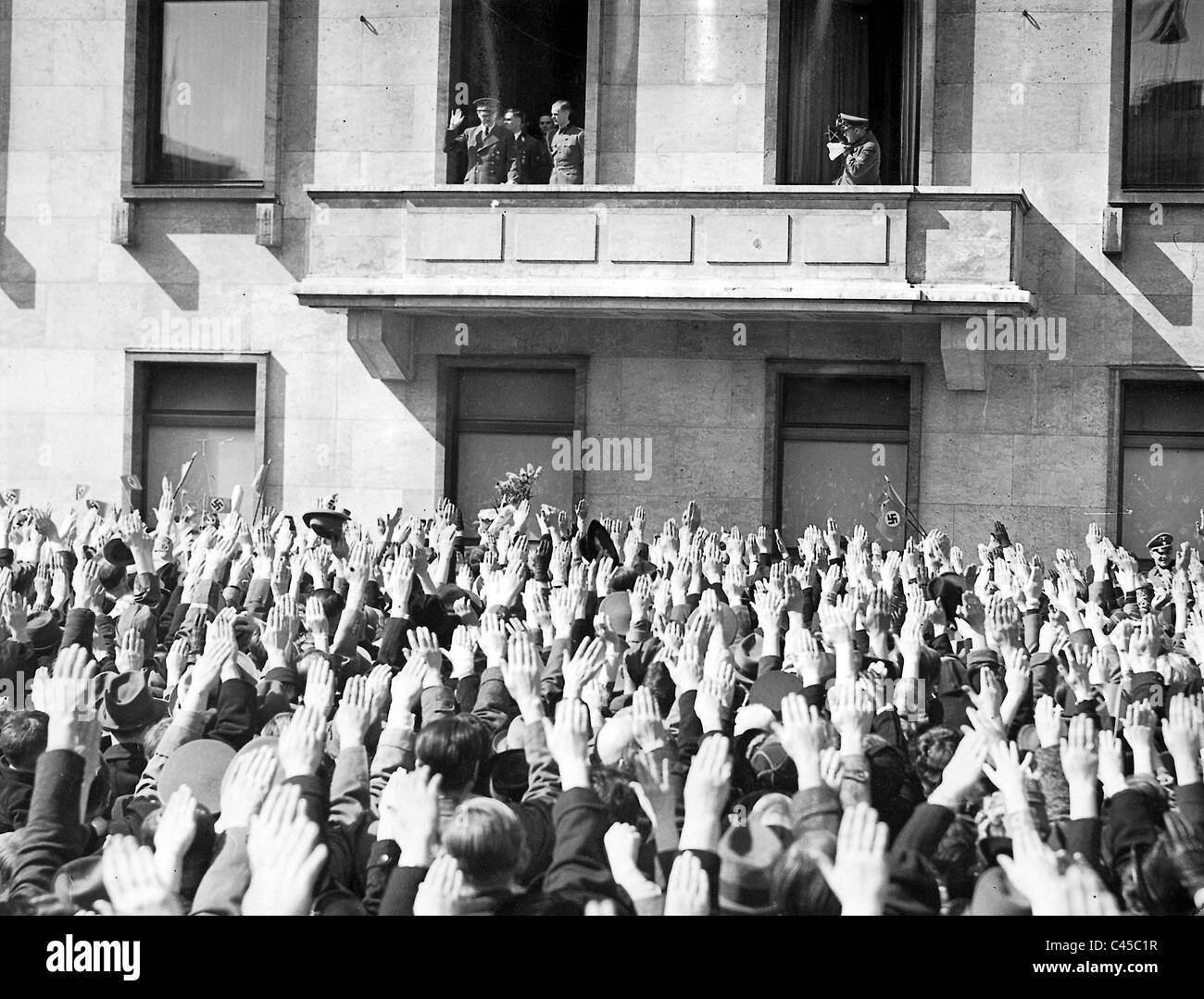 Hitlers Geburtstag, 1940 Stockfoto