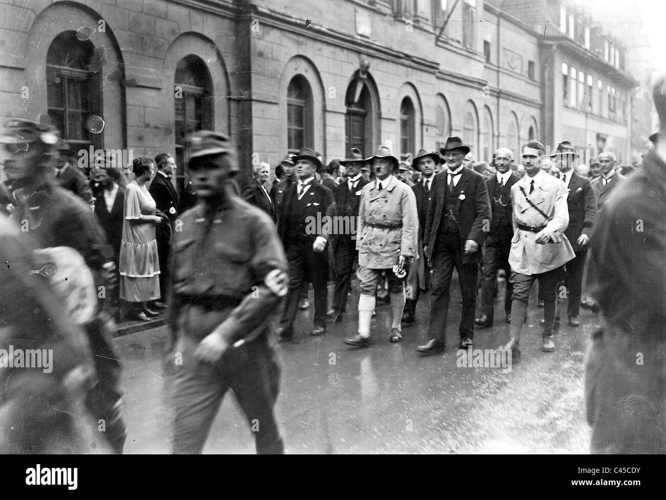 Kundgebung in Weimar, 1926 Stockfoto