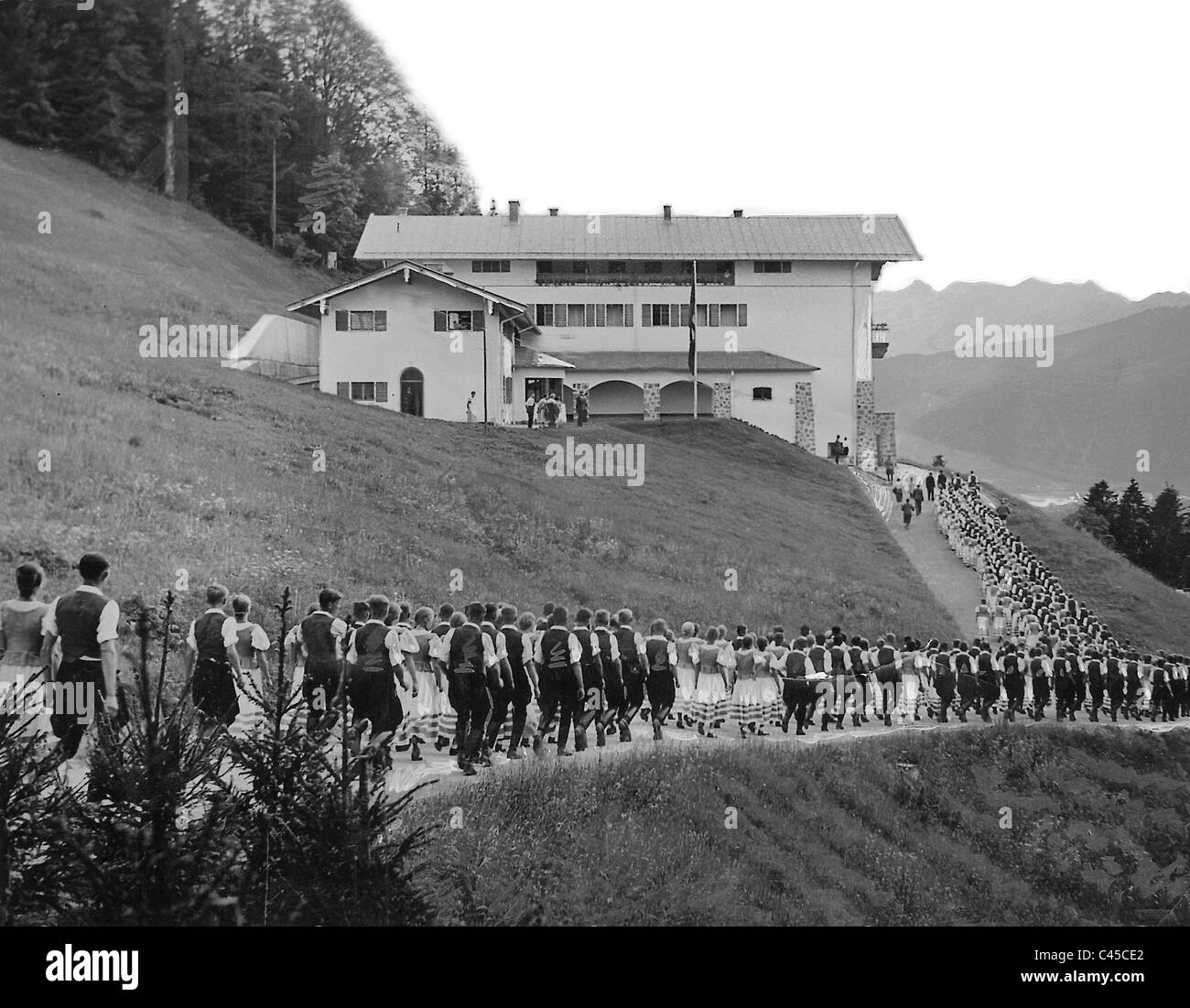 Hitlers Berghof Stockfoto