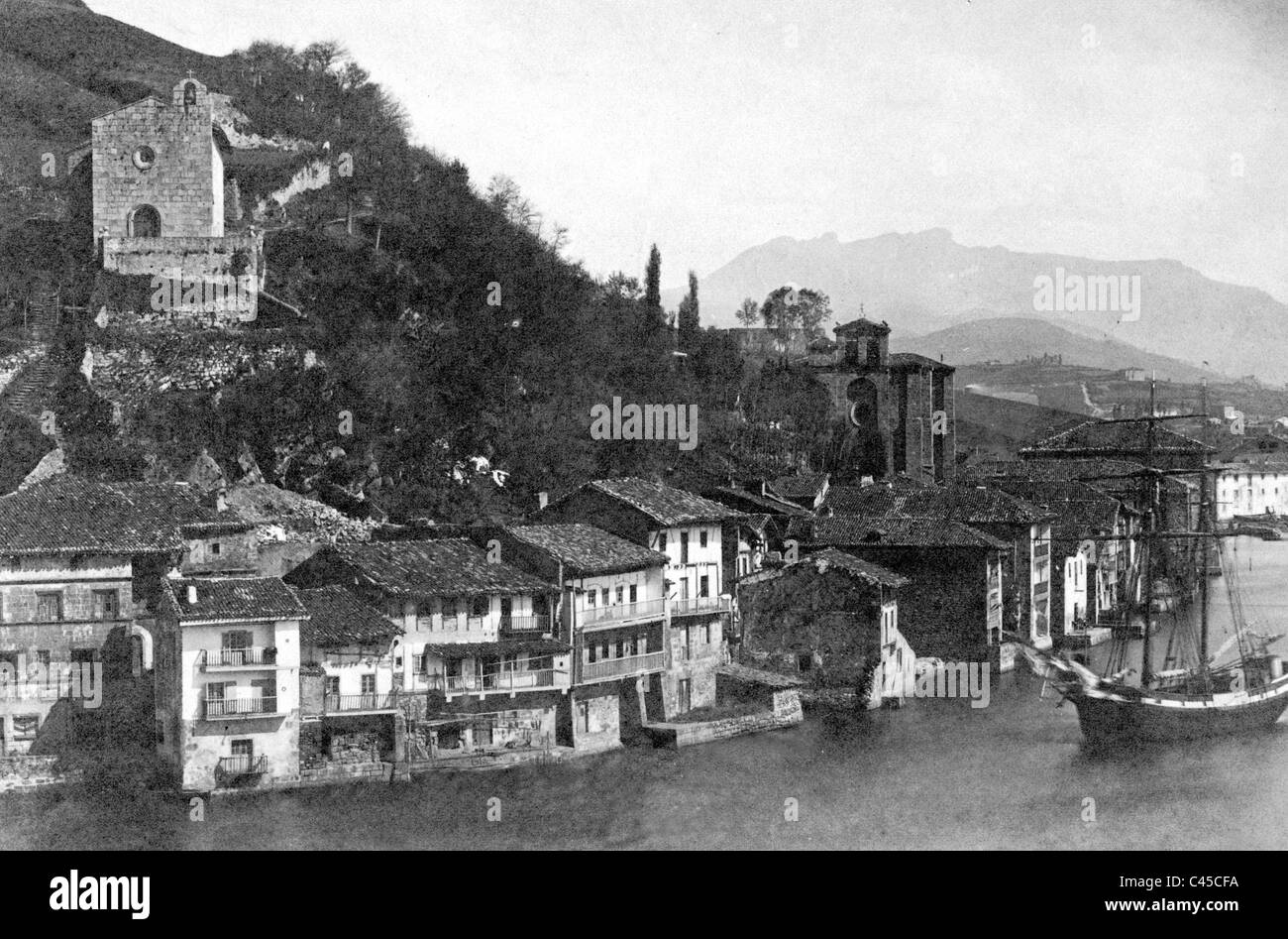 San Sebastian 1916 Stockfoto