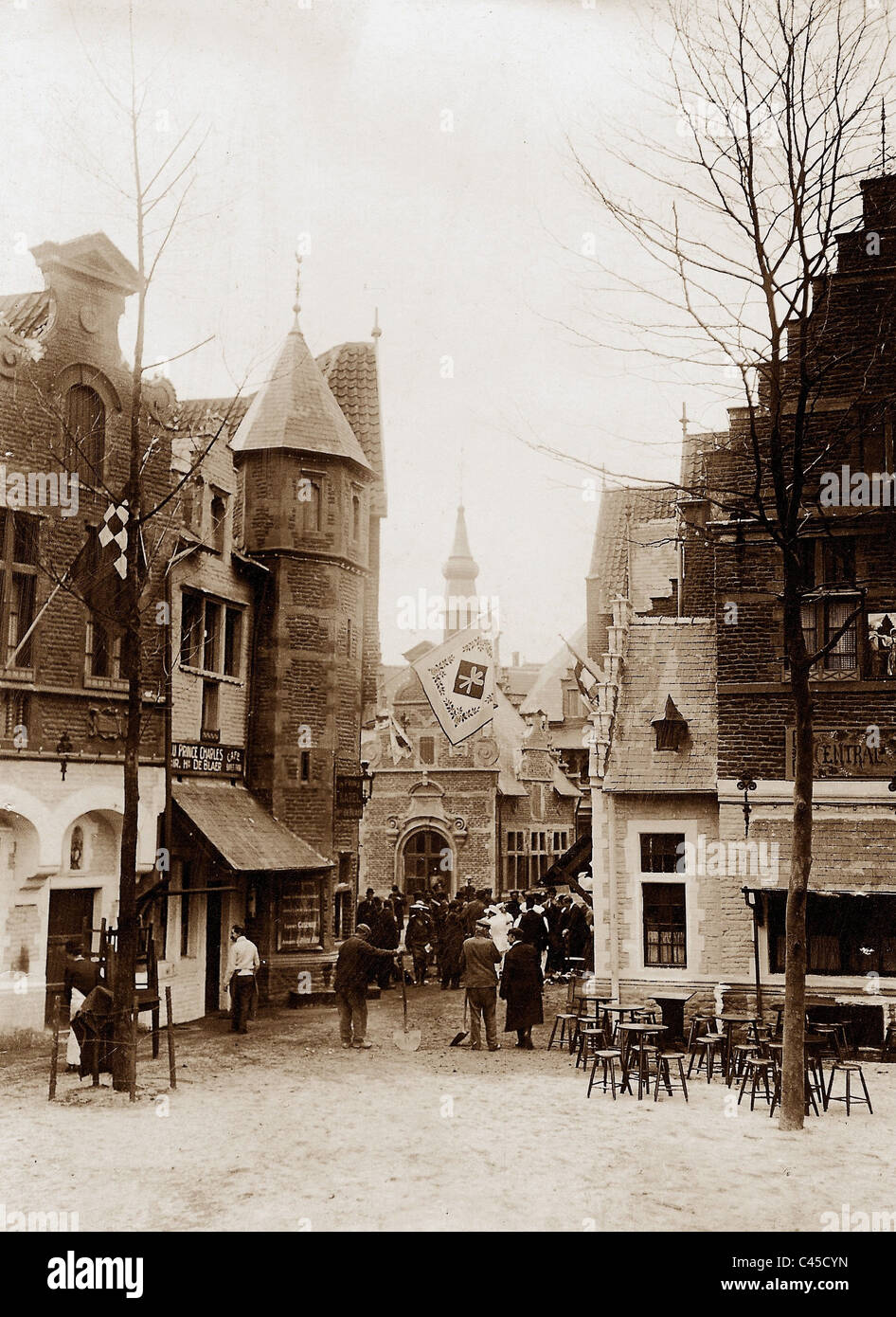 Weltausstellung in Brüssel 1910 Stockfoto