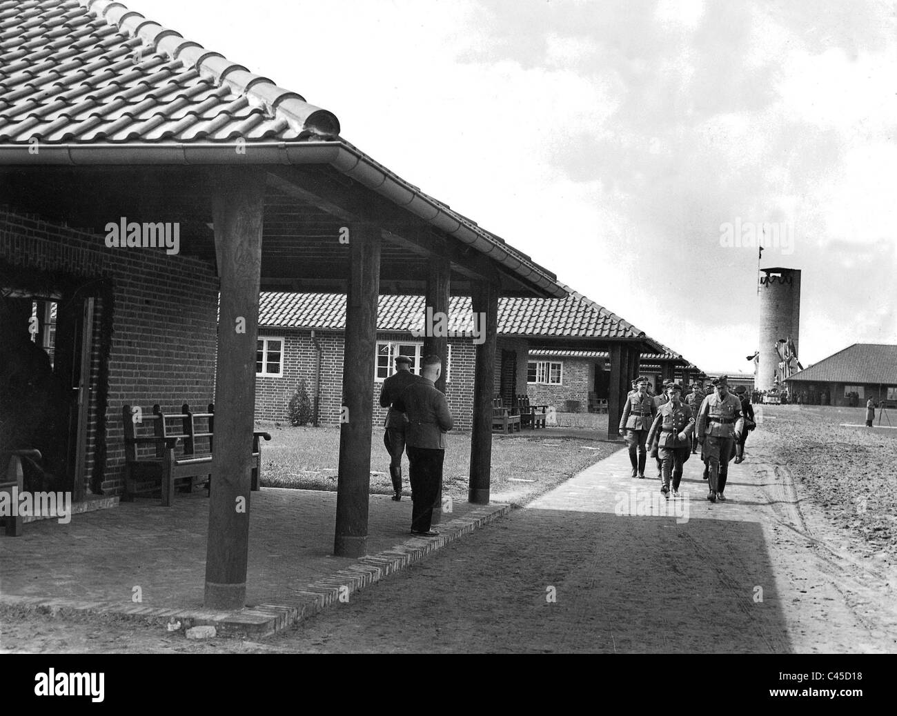 Militärische Festung Croessinsee Stockfoto