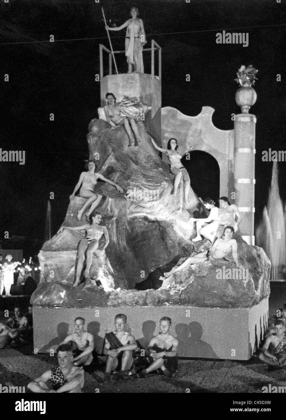 Nacht der Amazonen Stockfoto