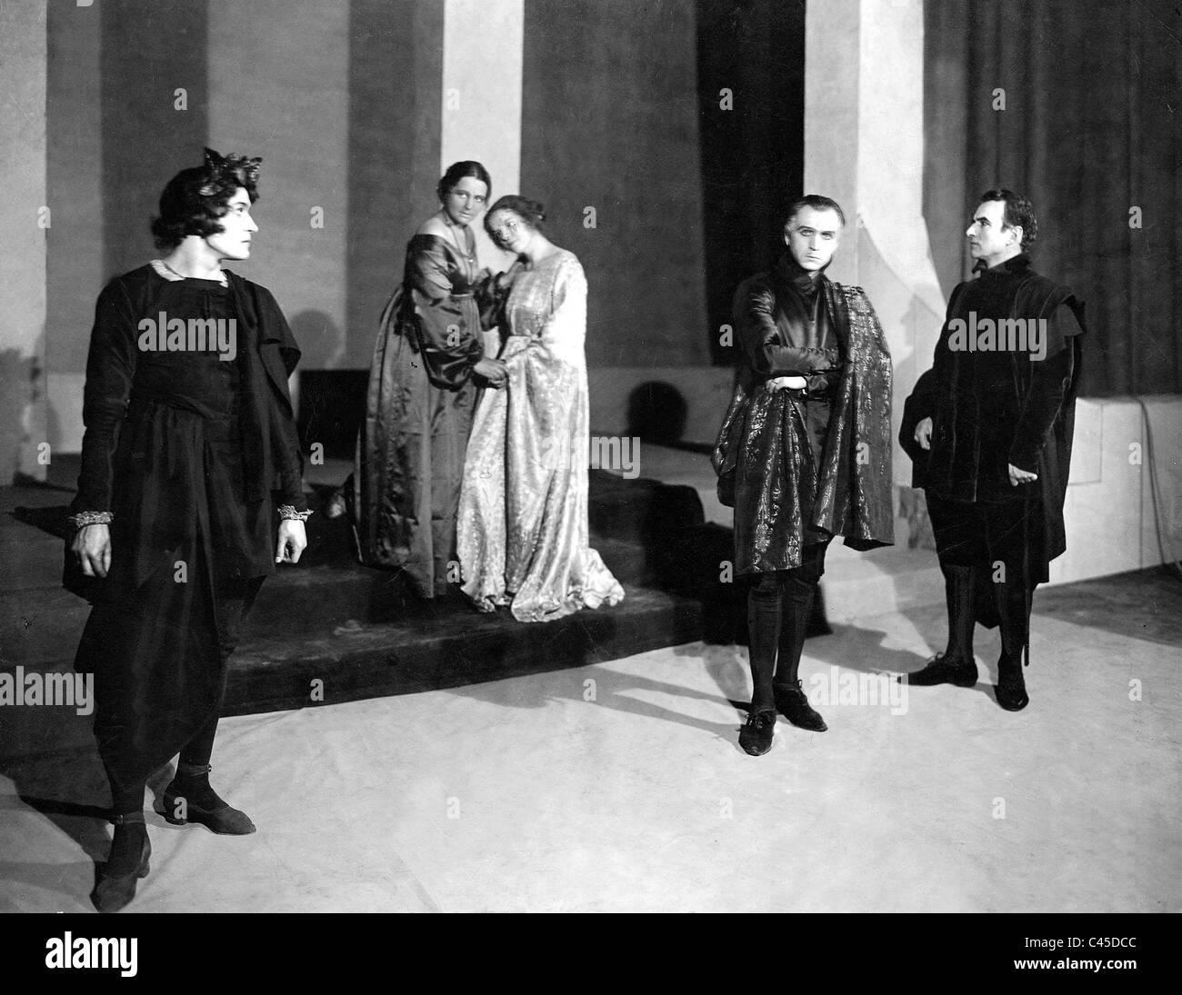 Szene aus "Torquato Tasso" von Goethe, 1921 Stockfoto