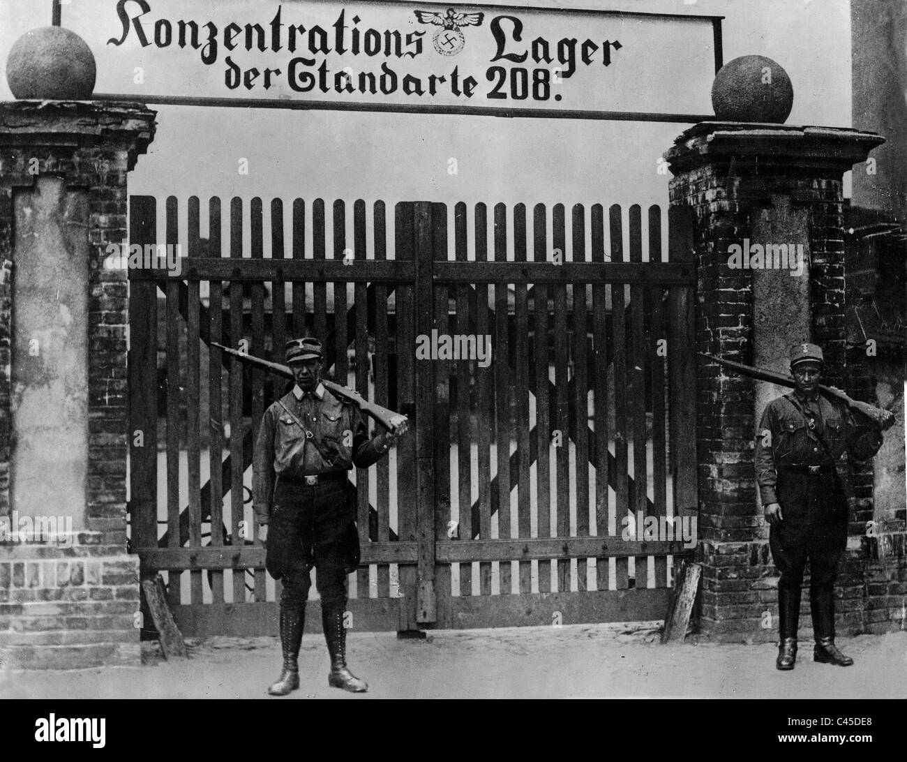 Konzentration Lager Oranienburg bei Berlin Stockfoto