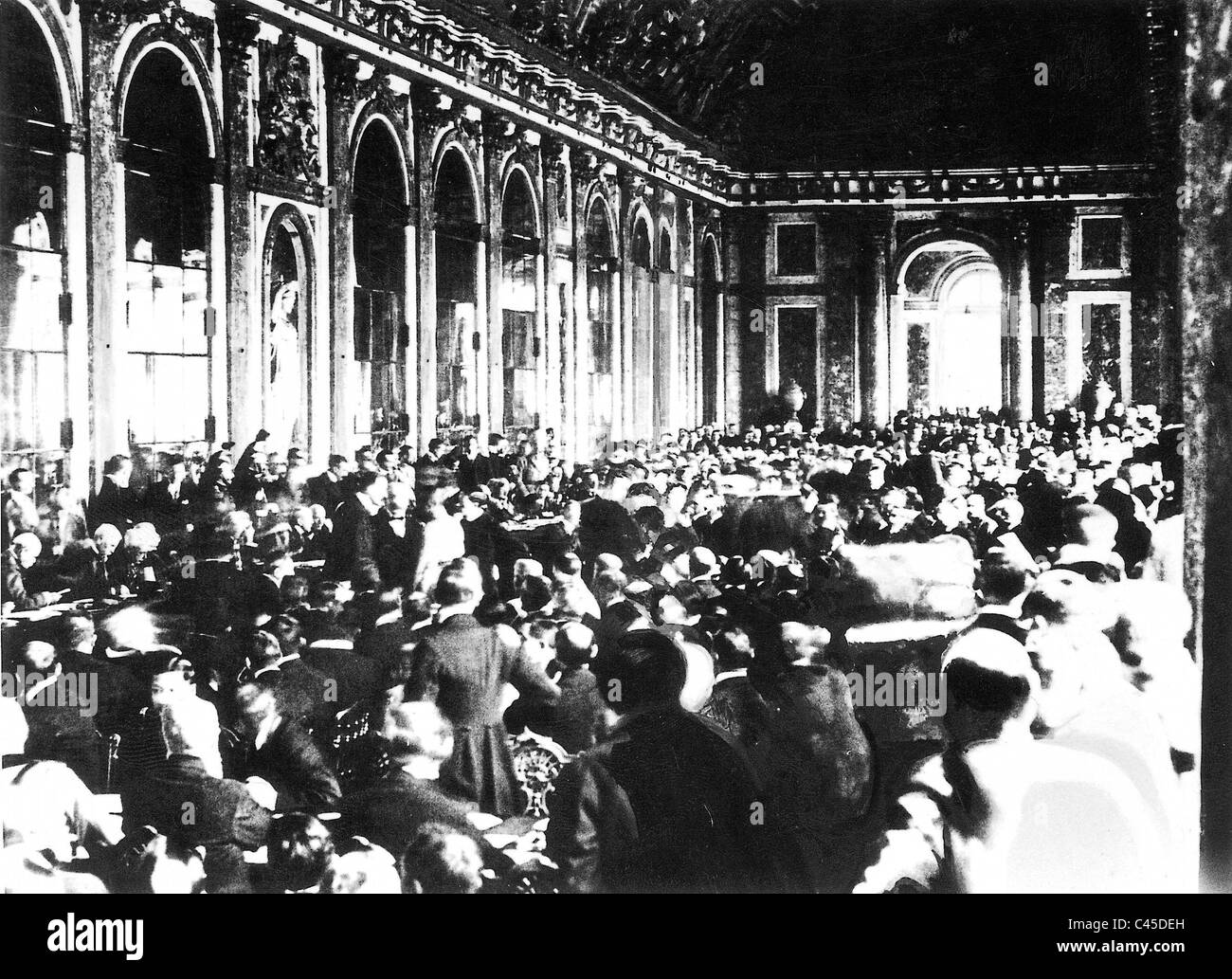 Wo Wurde Der Versailler Vertrag Unterschrieben www.alamy.de