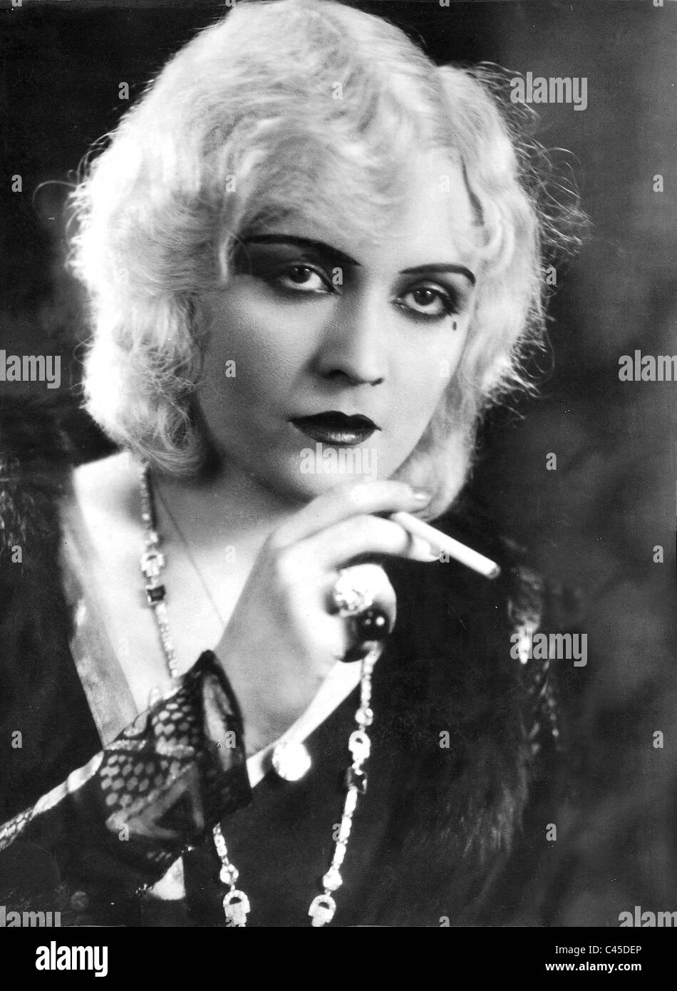 Pola Negri Stockfoto