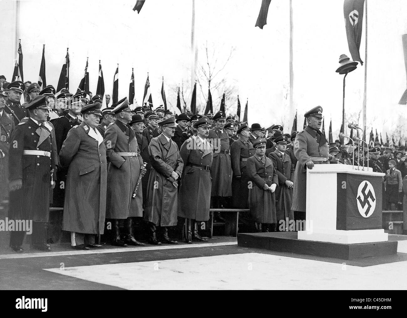 Fakultät für Verteidigung Bauwesen 1937 Stockfoto