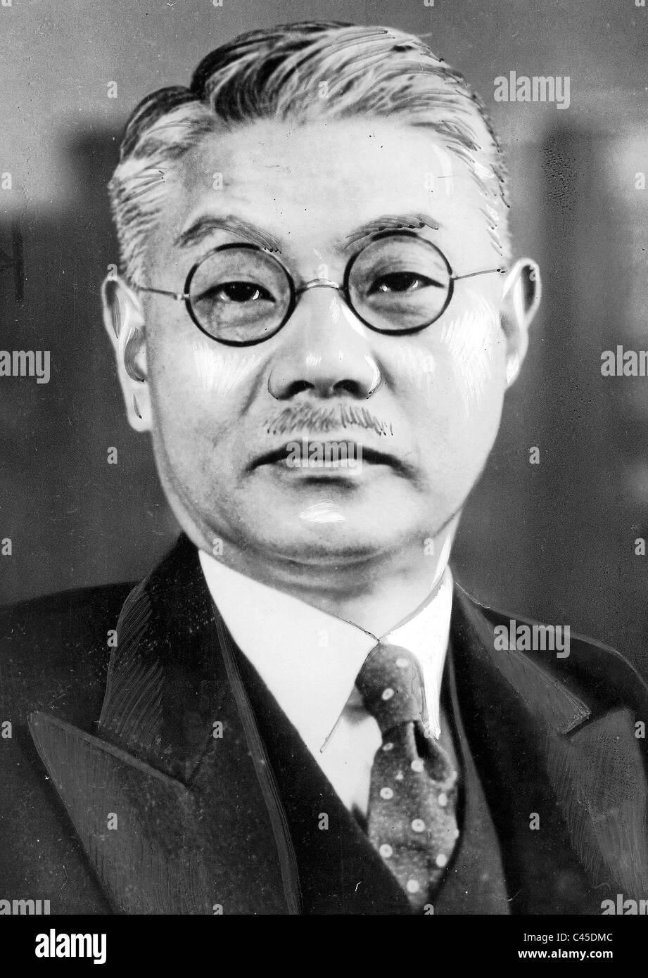 Hachiro Arita, 1938 Stockfoto