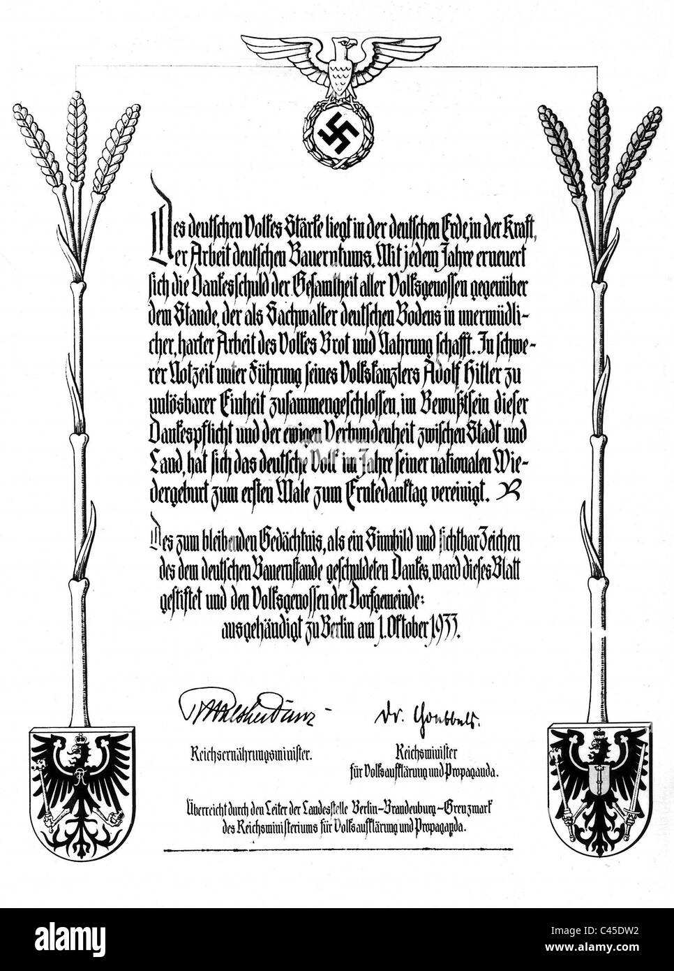 Brief Von 1933 Fotos Und Bildmaterial In Hoher Aufl sung Alamy