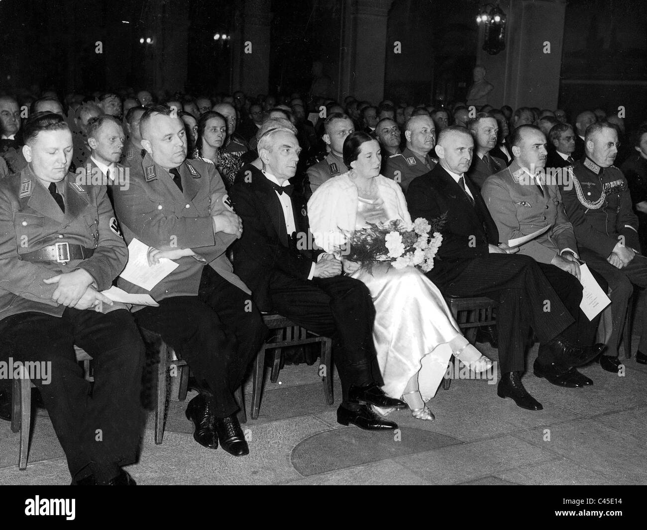 Deutscher Juristen-treffen in Leipzig im Jahre 1936 Stockfoto