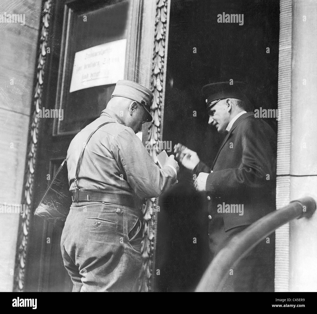 Reichstag Abgeordneter der NSDAP im Reichstag, 1932 Stockfoto