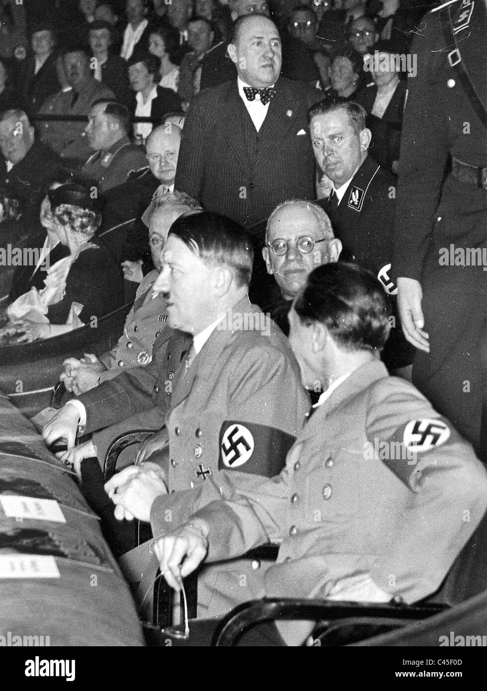Hitler im Kino Stockfoto