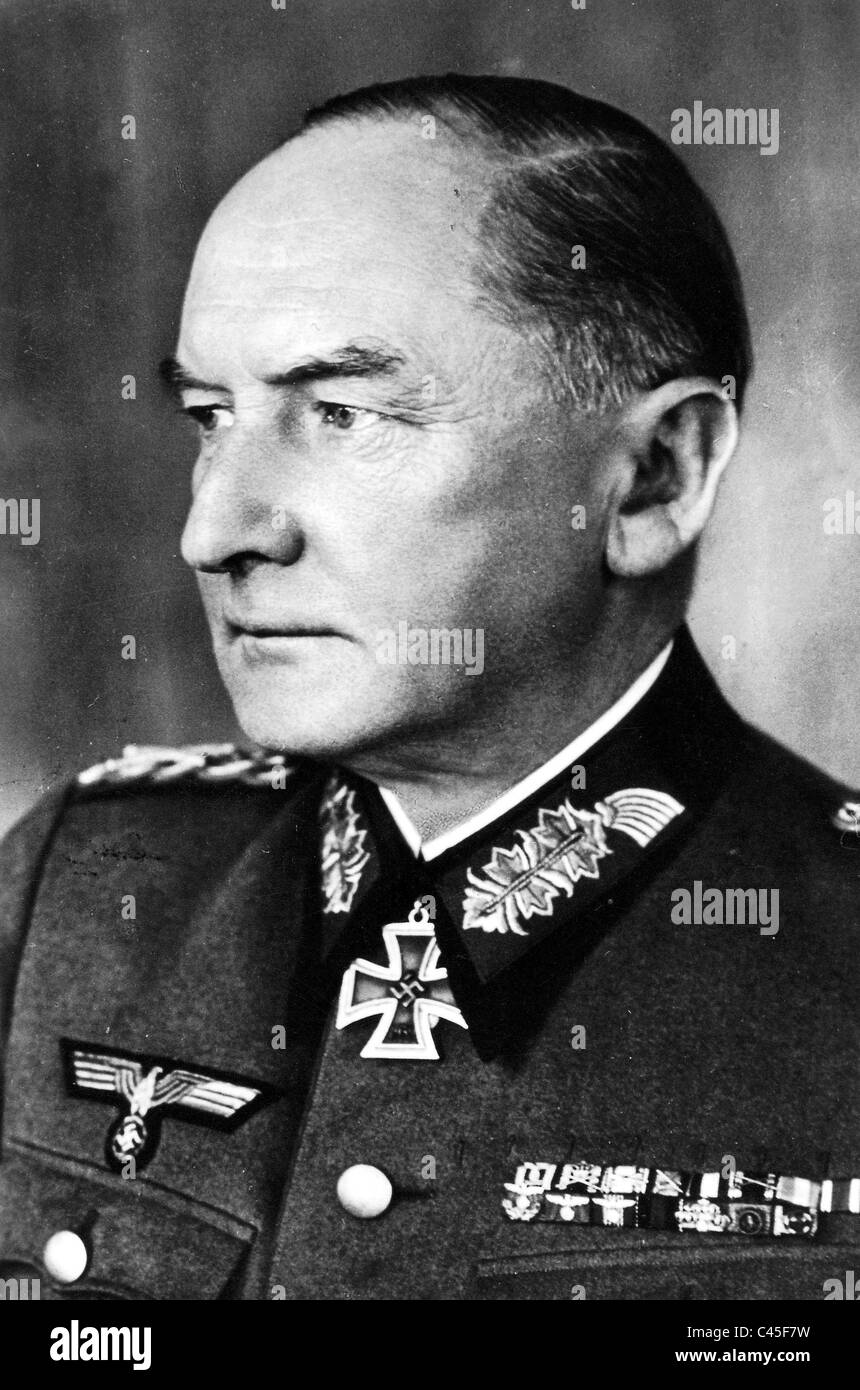 General Feldmarschall Erwin von Witzleben (1881 – 1944) Stockfoto