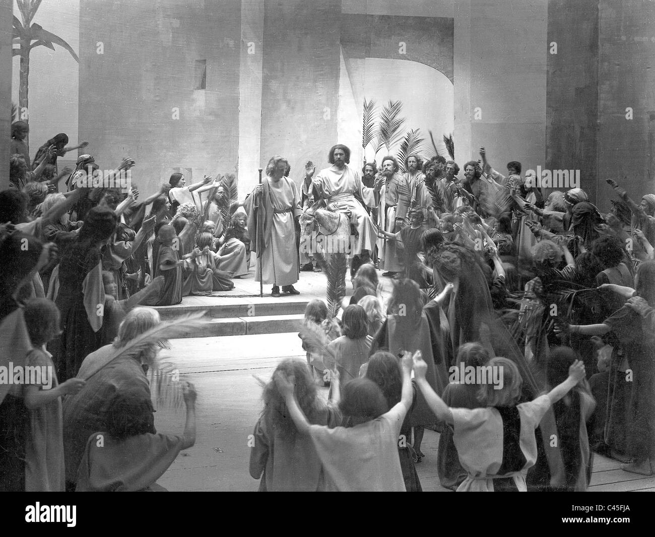 Passionsspiele in Oberammergau (1934) Stockfoto