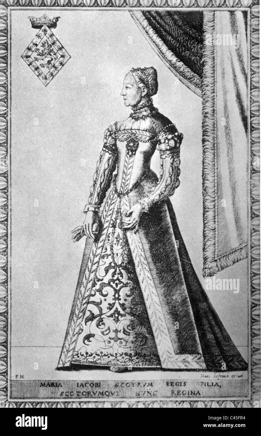 Maria Stuart, Königin von Schottland Stockfoto
