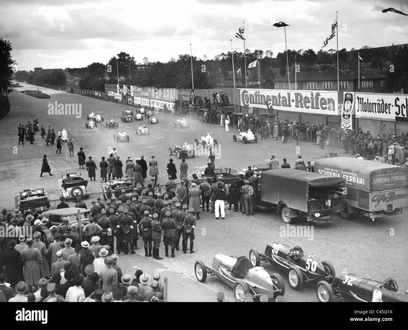 Avus-Rennen, 1934 Stockfoto