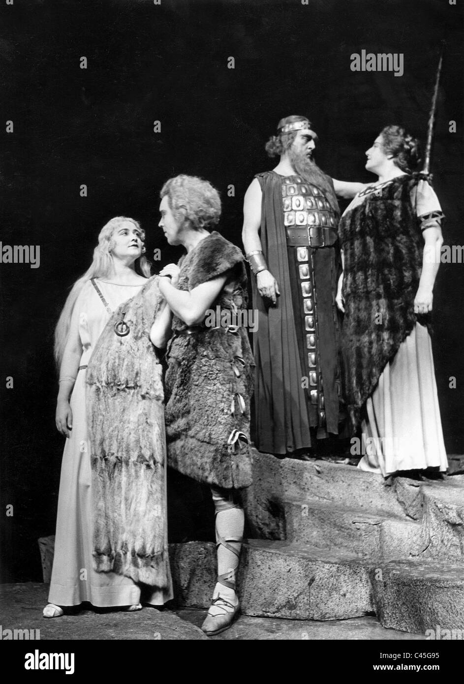 "Das Rheingold" in der Deutschen Oper Berlin, 1935 Stockfoto
