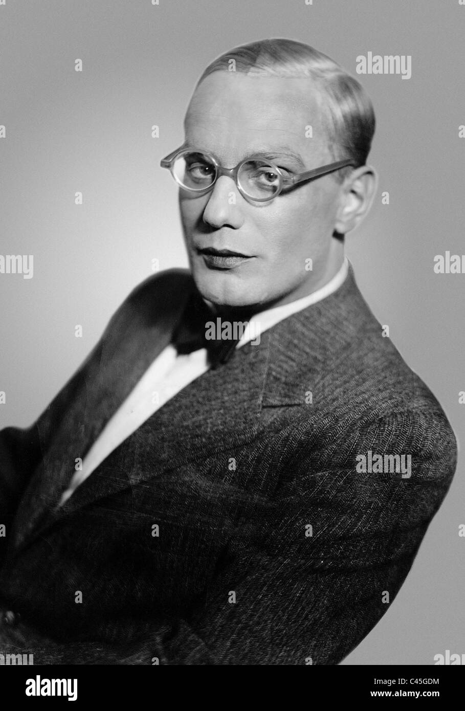 Gustaf Gruendgens, 1935 Stockfoto