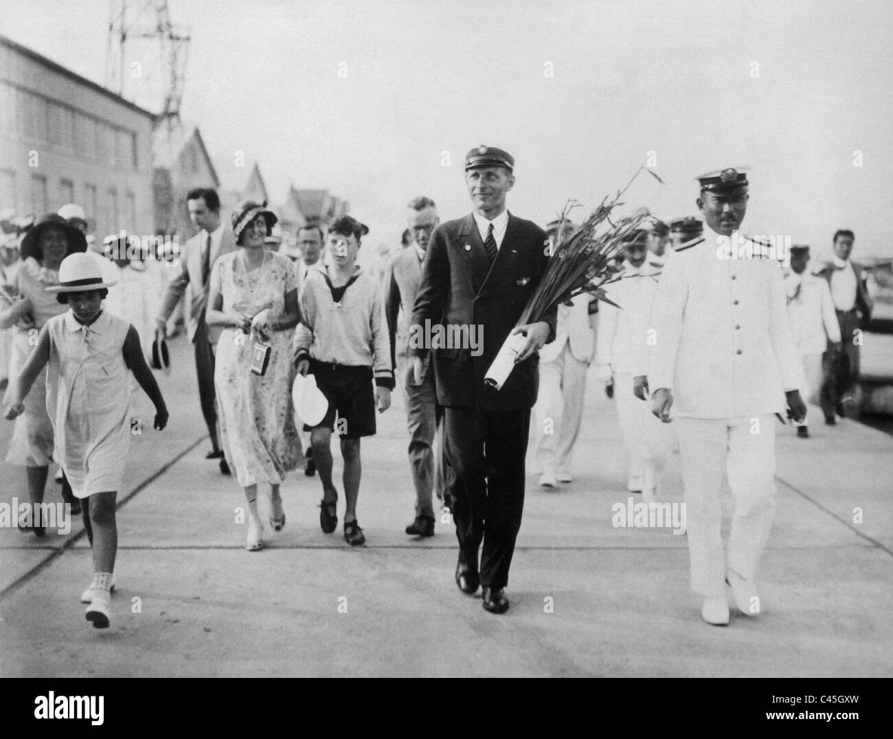 Wolfgang von Gronau in Japan, 1932 Stockfoto