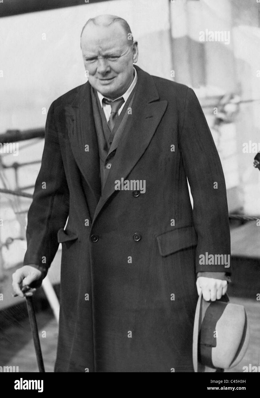 Winston Churchill, 1939 Stockfoto