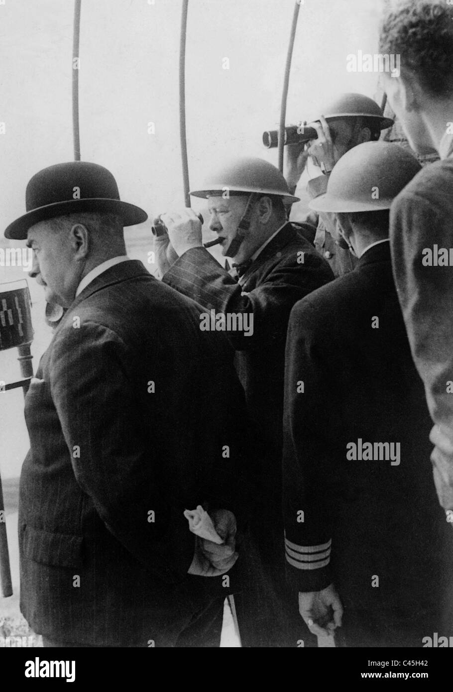 Winston Churchill, 1940 Stockfoto