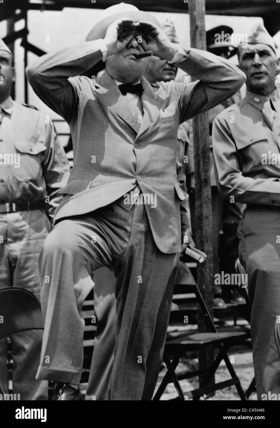 Winston Churchill, 1942 Stockfoto