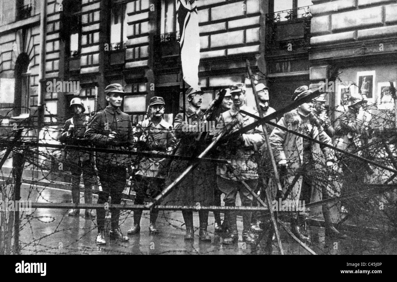 Hitler Putsch 1923 Stockfoto