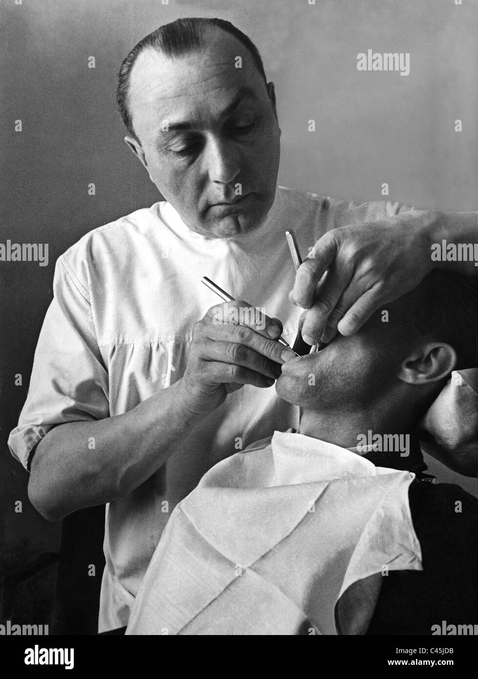Zahnarzt, 1935 Stockfoto