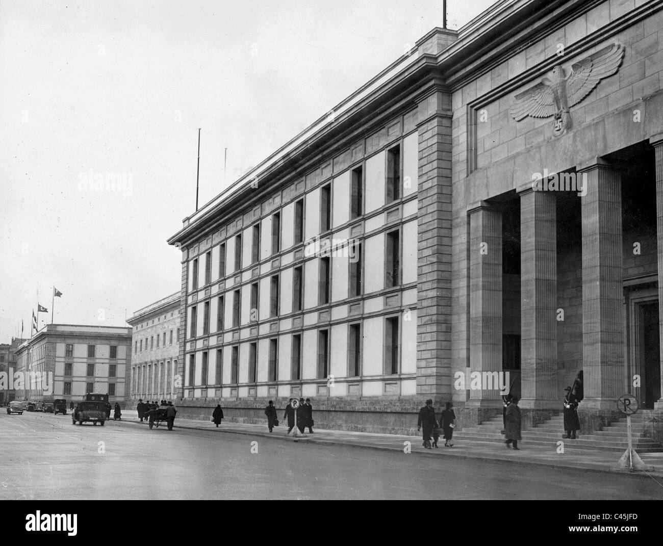 Chancellery Of The Reich Stockfotos & Chancellery Of The Reich Bilder