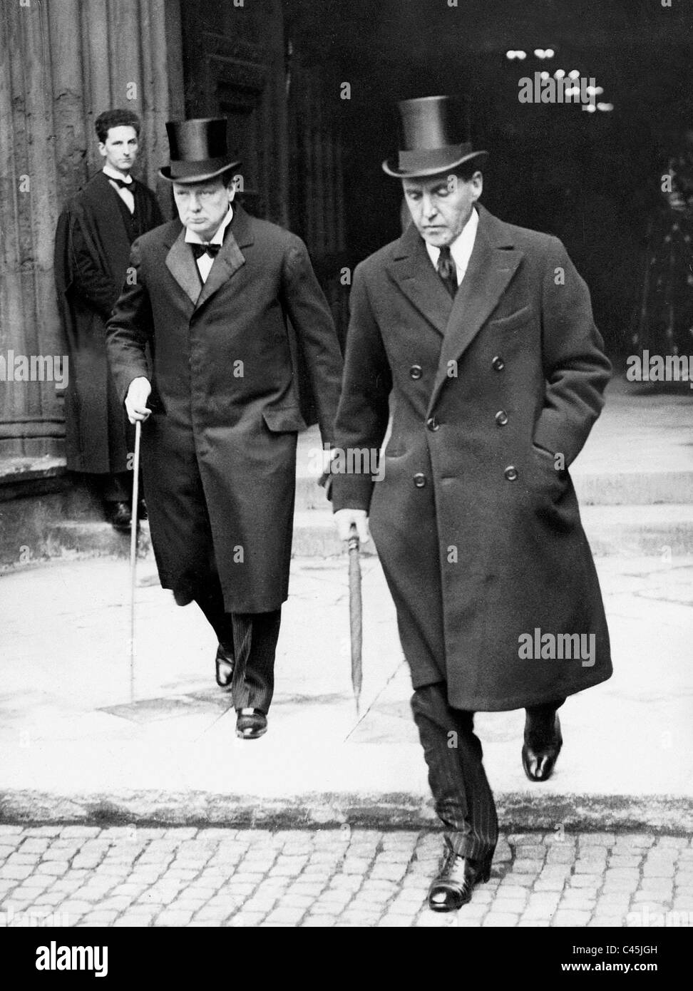 Winston Churchill und Lord Birkenhead, 1925 Stockfoto