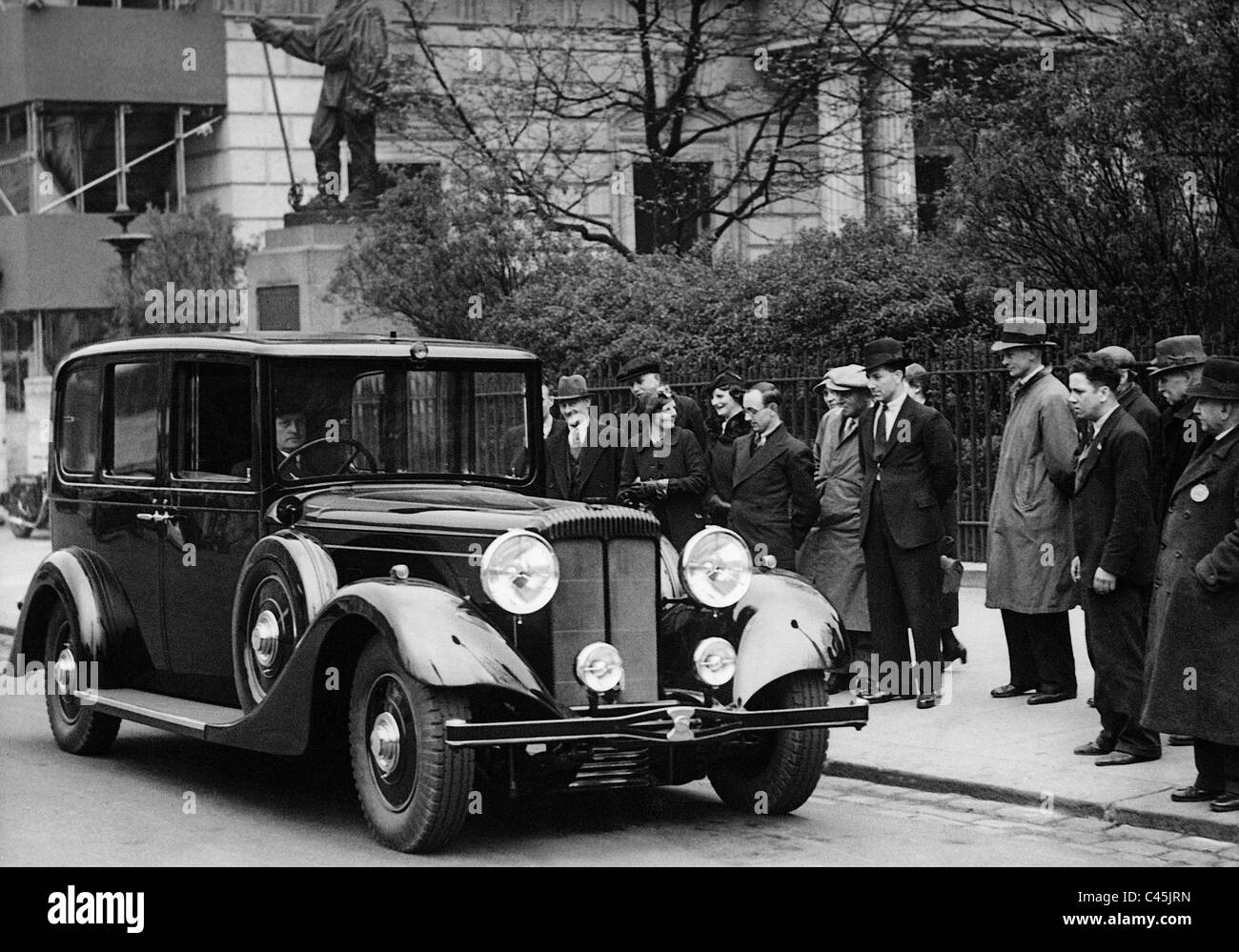 Automotive von König George VI. in London, 1937 Stockfoto