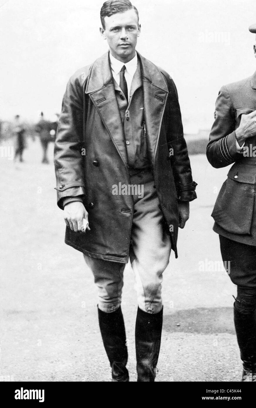 Charles Lindbergh, 1927 Stockfoto