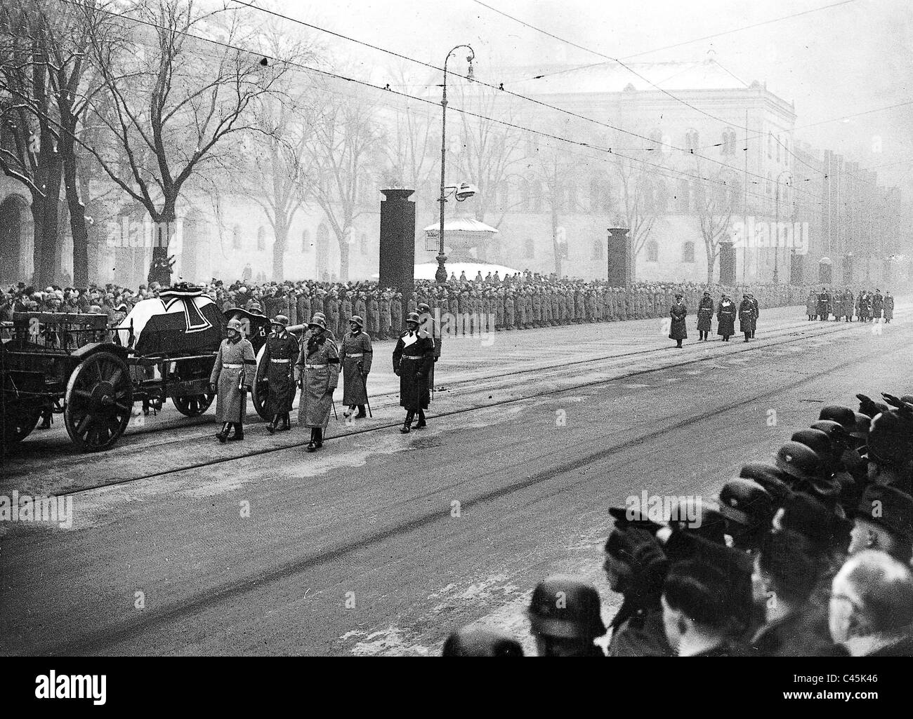 Staatlichen Begräbnis für Erich Ludendorff, 1937 Stockfoto