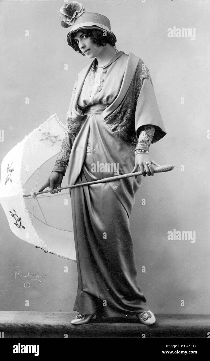 Die Damenmode von 1913 Stockfoto