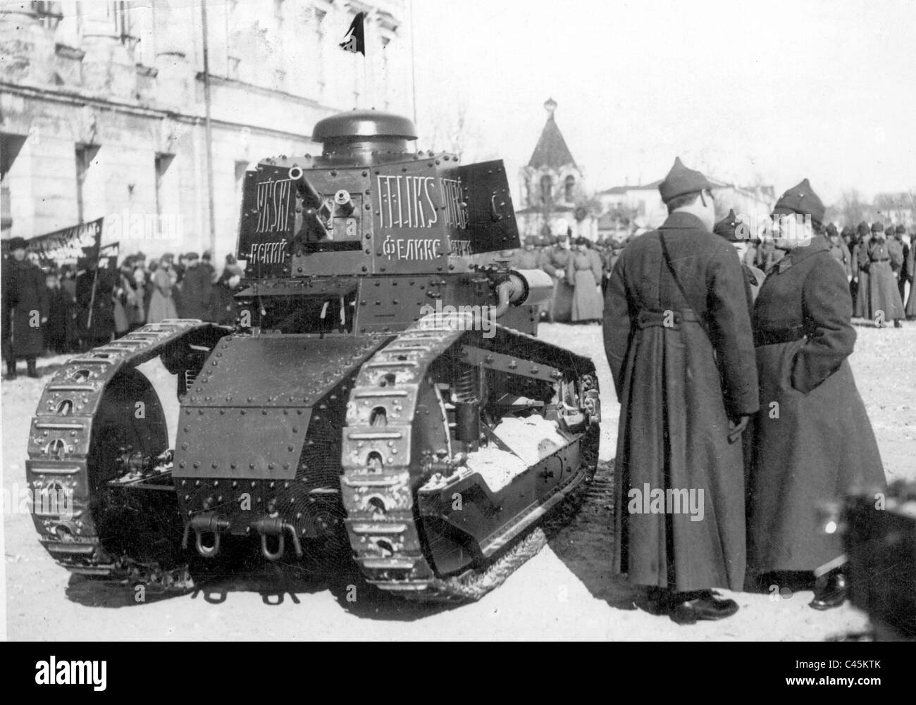 Sowjetische Panzer, 1928 Stockfoto